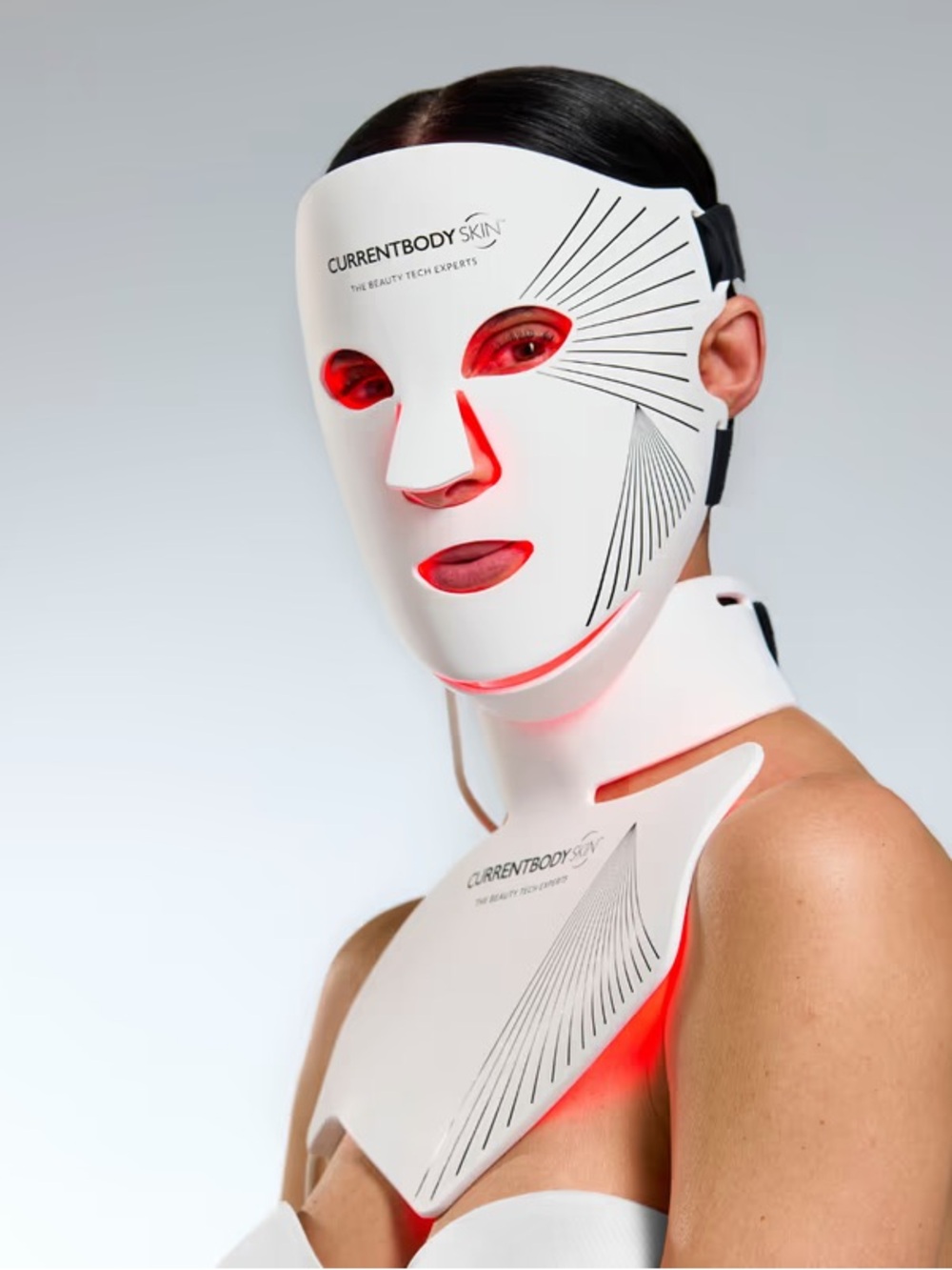 CurrentBody Skin White LED Face & Neck Mask for Skincare